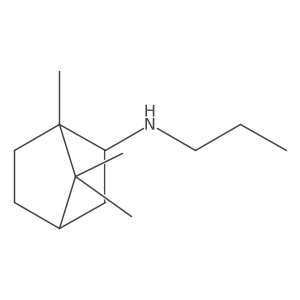 1,7,7-trimethyl-N-propylbicyclo[2.2.1]heptan-2-amine Structure