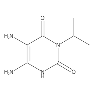5,6-Diamino-3-(1-methylethyl)-2,4(1h,3h)-pyrimidinedione Structure