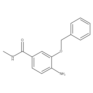 4-Amino-3-(benzyloxy)-N-methylbenzamide Structure