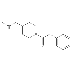 4-[(Methylamino)methyl]-N-phenylpiperidine-1-carboxamide Structure