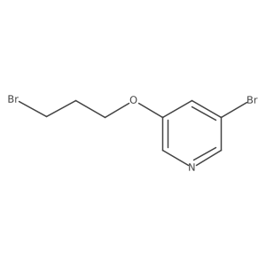 3-Bromo-5-(3-bromopropoxy)pyridine Structure