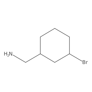 (3-Bromocyclohexyl)methanamine结构式