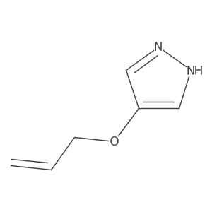 4-Allyloxy-1H-pyrazole Structure