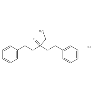 Dibenzyl(aminomethyl)phosphonatehydrochloride Structure