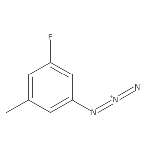 1-Azido-3-fluoro-5-methylbenzene结构式