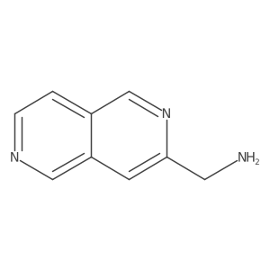 (2,6-Naphthyridin-3-yl)methanamine Structure