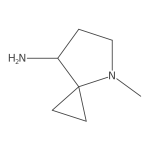 4-Methyl-4-azaspiro[2.4]heptan-7-amine结构式