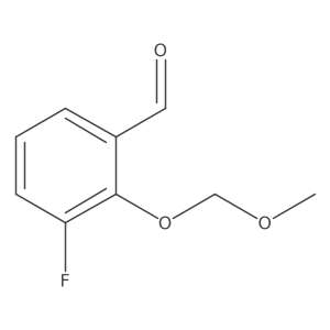 3-Fluoro-2-(methoxymethoxy)benzaldehyde结构式