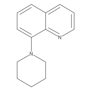 8-(1-Piperidinyl)quinoline Structure