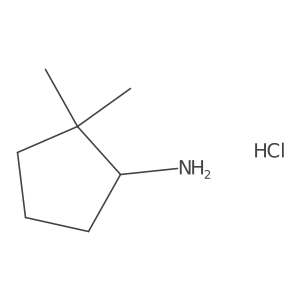 (R)-2,2-Dimethyl-cyclopentylamine hydrochloride Structure