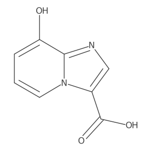 8-Hydroxyimidazo[1,2-a]pyridine-3-carboxylic acid Structure