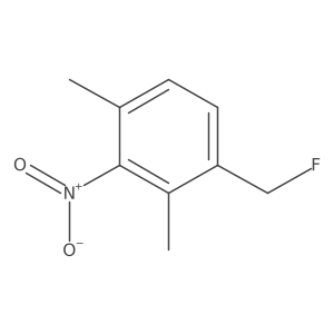 1,3-Dimethyl-4-fluoromethyl-2-nitrobenzene Structure