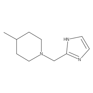 1-((1H-imidazol-2-yl)methyl)-4-methylpiperidine Structure