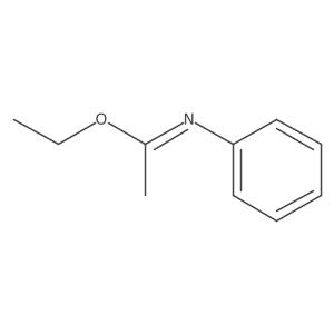 ethyl (1E)-N-phenylethanimidoate Structure