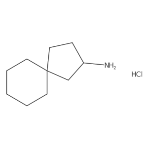 Spiro[4.5]decan-2-amine hydrochloride结构式