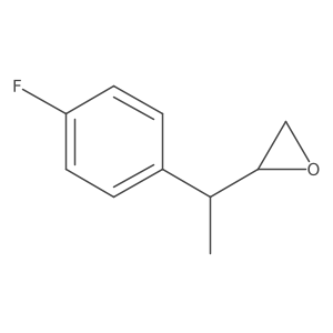 2-[1-(4-Fluorophenyl)ethyl]oxirane结构式