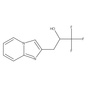1,1,1-Trifluoro-3-{imidazo[1,2-a]pyridin-2-yl}propan-2-ol Structure