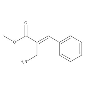 Methyl 2-(aminomethyl)-3-phenylacrylate结构式