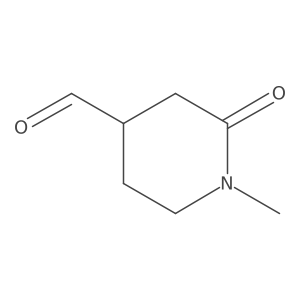 1-Methyl-2-oxopiperidine-4-carbaldehyde结构式