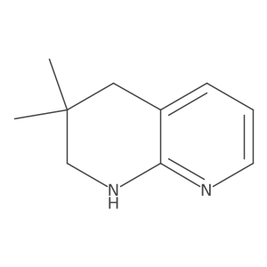 3,3-Dimethyl-2,4-dihydro-1H-1,8-naphthyridine结构式