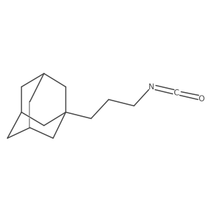 1-(3-Isocyanatopropyl)adamantane Structure