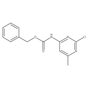 benzyl N-(2-chloro-6-methylpyrimidin-4-yl)carbamate Structure