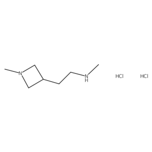 Methyl[2-(1-methylazetidin-3-yl)ethyl]aminedihydrochloride结构式