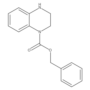 Benzyl 3,4-dihydroquinoxaline-1(2H)-carboxylate结构式