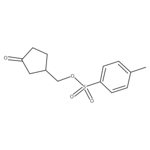 (3-Oxocyclopentyl)methyl 4-methylbenzenesulfonate Structure