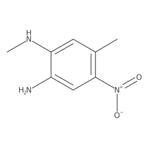 N1,5-Dimethyl-4-nitro-1,2-benzenediamine结构式