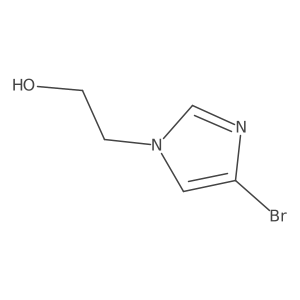 2-(4-Bromo-1h-imidazol-1-yl)ethanol结构式