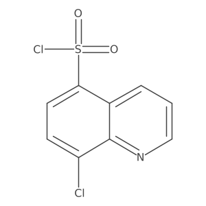 8-Chloroquinoline-5-sulfonyl chloride Structure