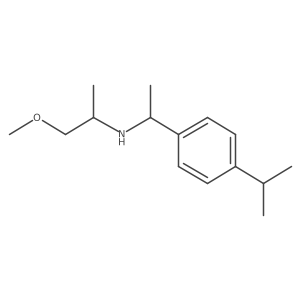 N-(2-Methoxy-1-methylethyl)-I+/--methyl-4-(1-methylethyl)benzenemethanamine Structure