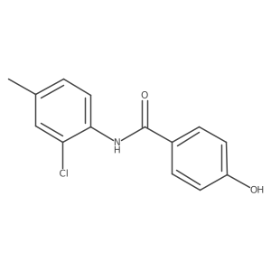 N-(2-chloro-4-methylphenyl)-4-hydroxybenzamide Structure