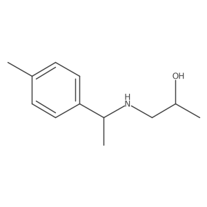1-{[1-(4-Methylphenyl)ethyl]amino}propan-2-ol Structure