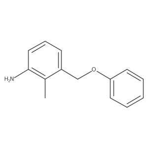 2-Methyl-3-(phenoxymethyl)aniline结构式