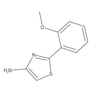 2-(2-Methoxyphenyl)thiazol-4-amine结构式
