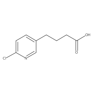 4-(6-Chloropyridin-3-yl)butanoic acid Structure