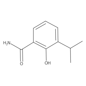 2-Hydroxy-3-isopropylbenzamide结构式