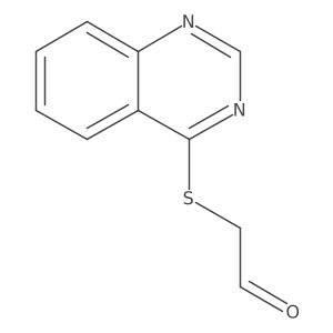 2-(Quinazolin-4-ylsulfanyl)acetaldehyde结构式