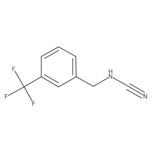 [3-(Trifluoromethyl)phenyl]methylcyanamide结构式