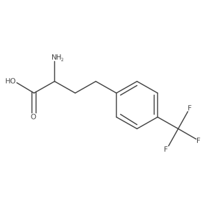 (R)-2-Amino-4-(4-trifluoromethylphenyl)butanoic acid Structure