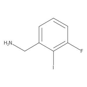 (3-fluoro-2-iodo-phenyl)methanamine Structure