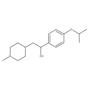 2-(4-Methylpiperazin-1-yl)-1-[4-(propan-2-yloxy)phenyl]ethan-1-ol Structure