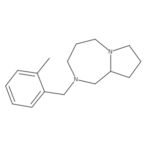 2-(2-methylbenzyl)octahydro-1H-pyrrolo[1,2-a][1,4]diazepine Structure