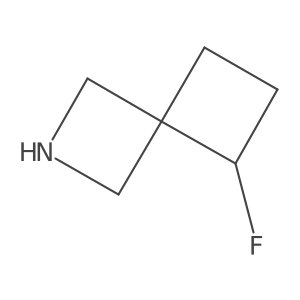 5-Fluoro-2-azaspiro[3.3]heptane结构式