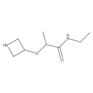 2-(azetidin-3-yloxy)-N-ethylpropanamide Structure