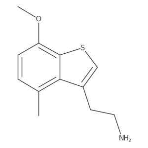 Benzo[b]thiophene-3-ethanamine, 7-methoxy-4-methyl- Structure