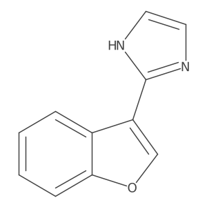 2-(3-Benzofuranyl)-1H-imidazole Structure