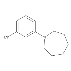 Nc1cccc(N2CCCCCC2)c1结构式